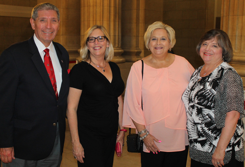 attendees at Slovenian 25th anniversary at Cleveland City Hall